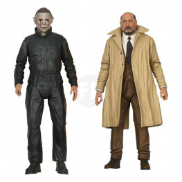 Halloween II Ultimate akčná figúrka 2-Pack Michael Myers & Dr Loomis 18 cm